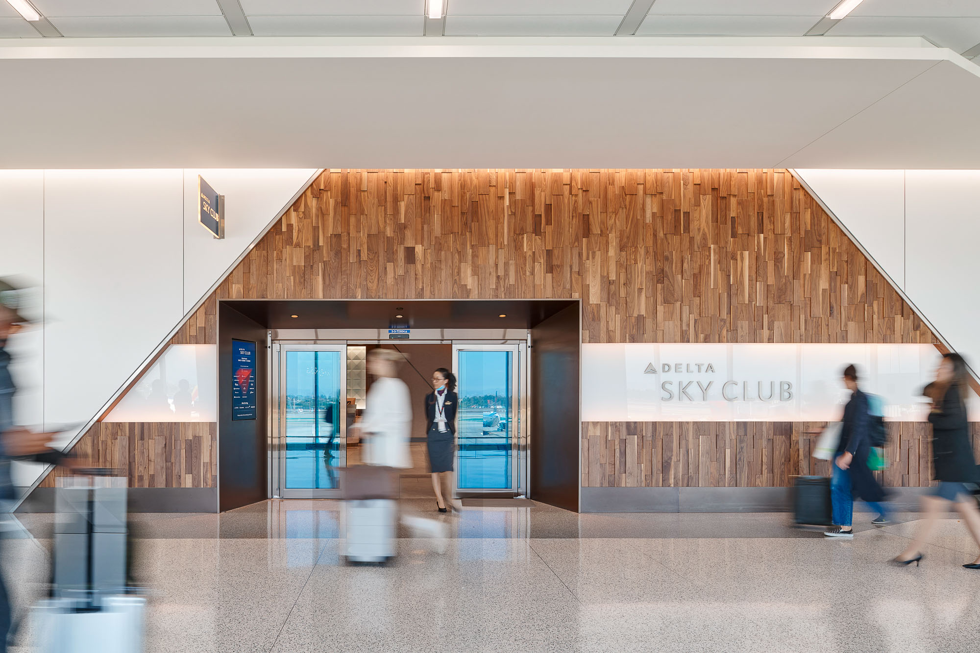 Delta Sky Club entrance