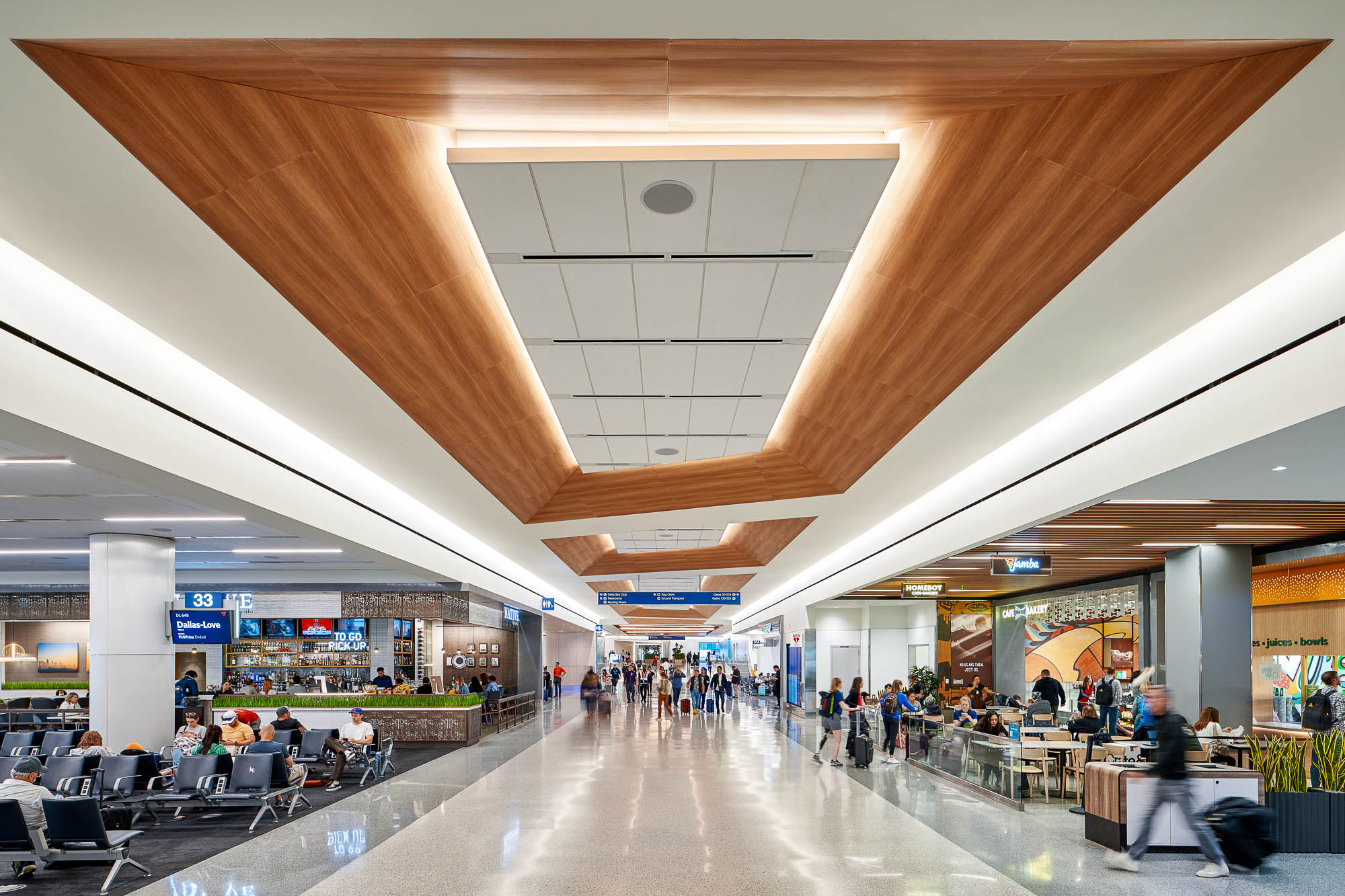 Delta Sky Way at LAX waiting area