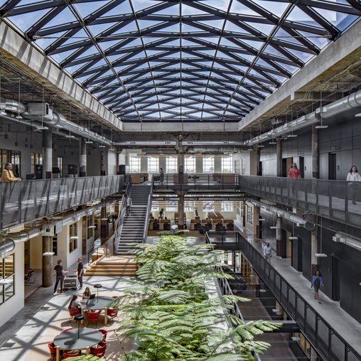 The Book Depository atrium