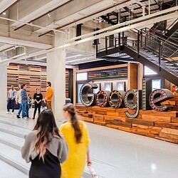 Google at St. John's Terminal