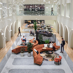 Neiman Marcus Group Dallas Hub atrium
