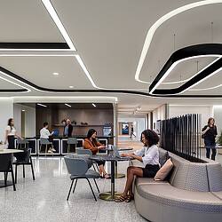 Neiman Marcus Dallas Hub workplace interior