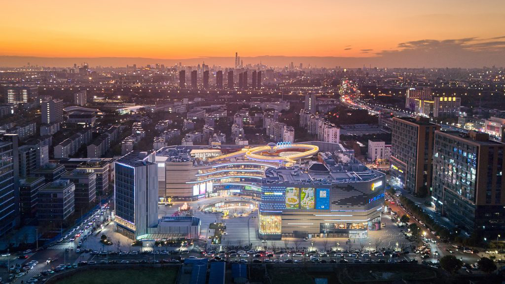 China Merchants Group Garden City aerial view