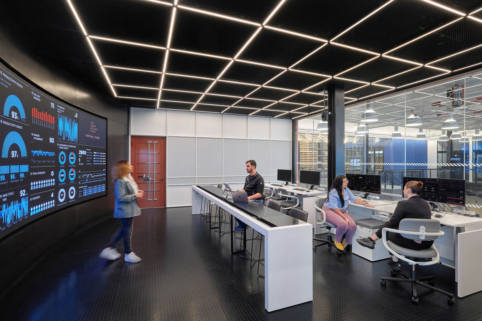 The Smart Factory by Deloitte innovation space