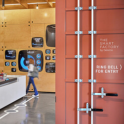 The Smart Factory by Deloitte experience center