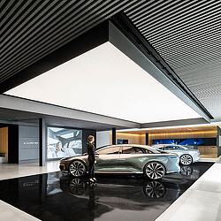 Lucid Motors showroom