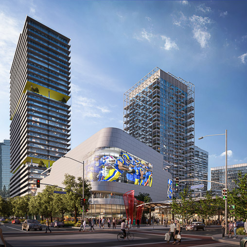 Rams Village at Warner Center rendering