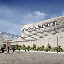 Hollywood Park Studios rendering