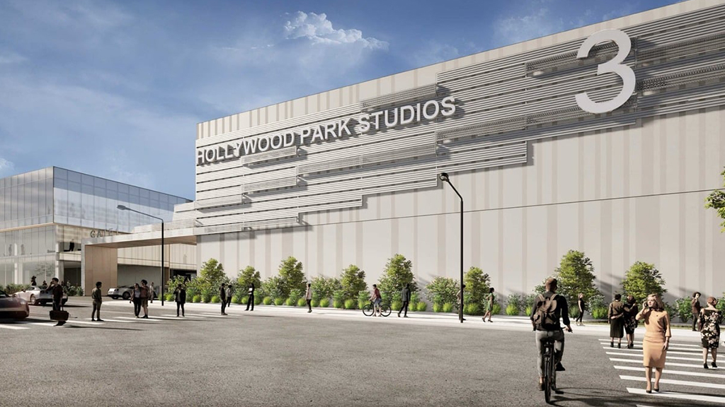 Hollywood Park Studios rendering