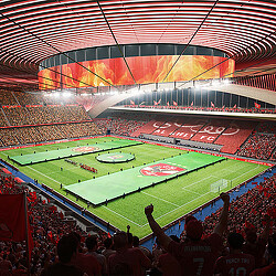 Al-Ahly Stadium aerial rendering