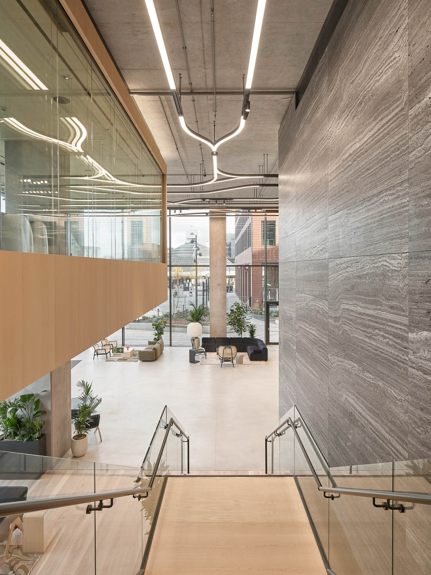ONE Station Hill interior view from staircase