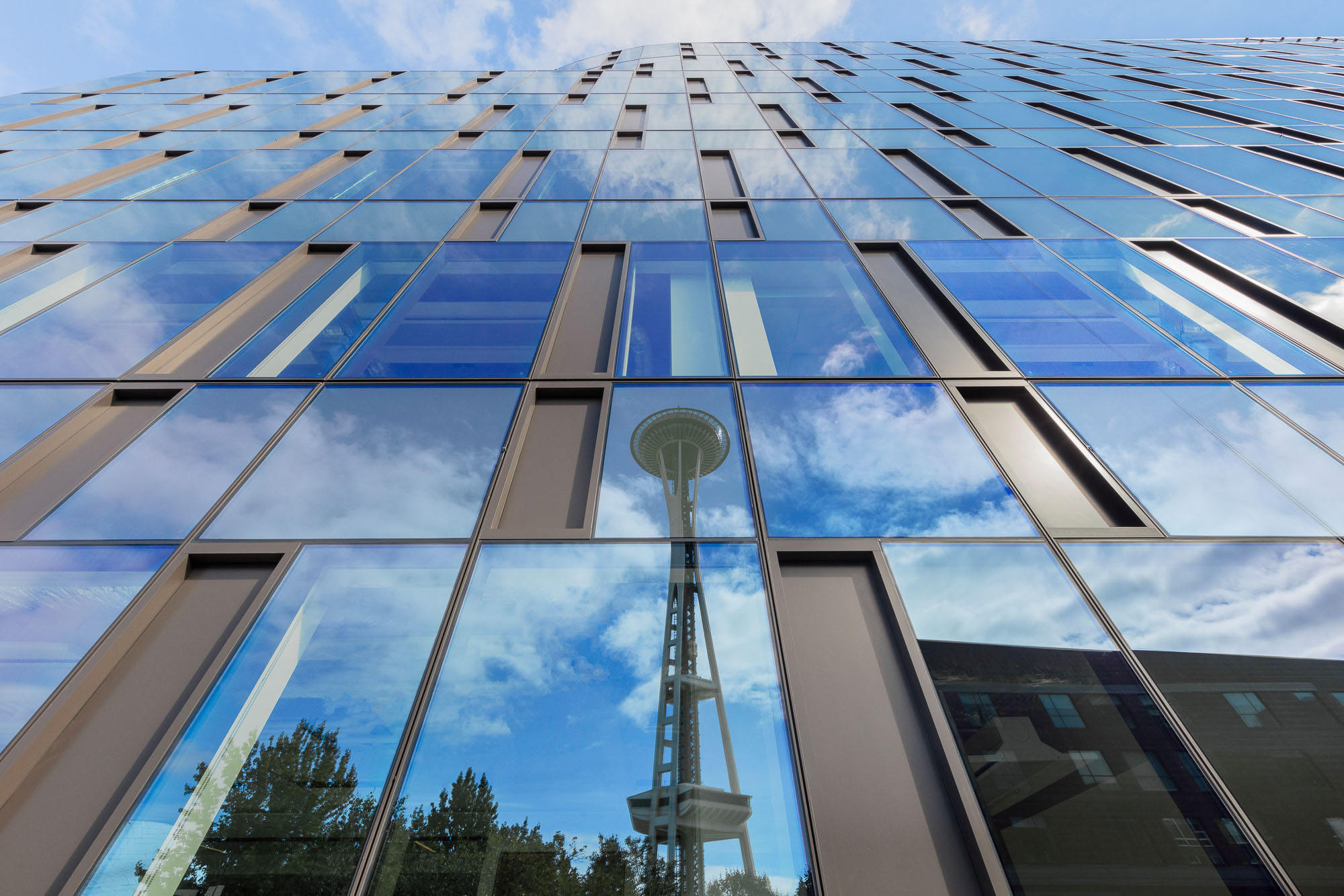 A tall building with a tower.