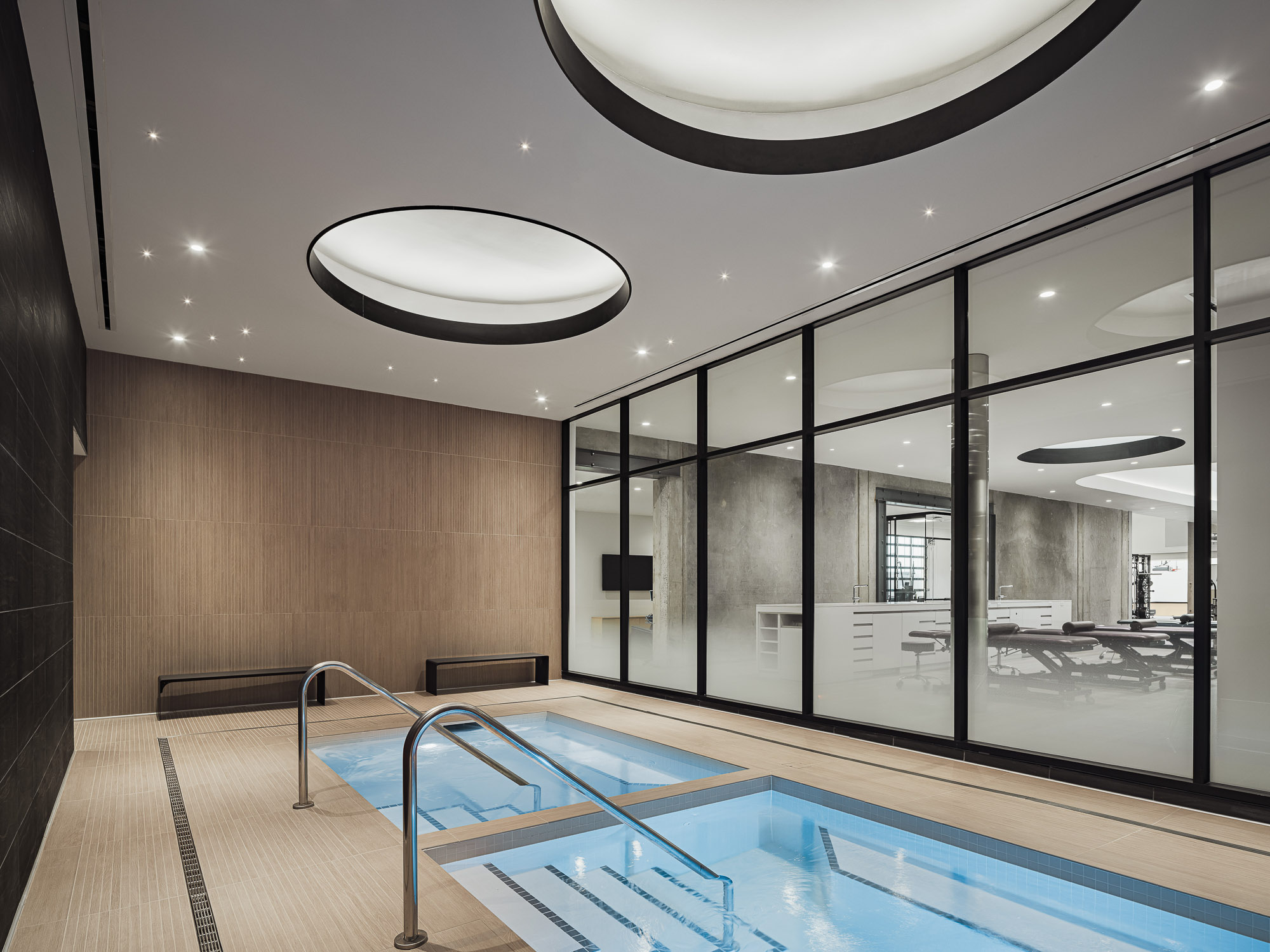 Phoenix Mercury training facility hydrotherapy facility