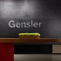 Gensler Chicago office reception.