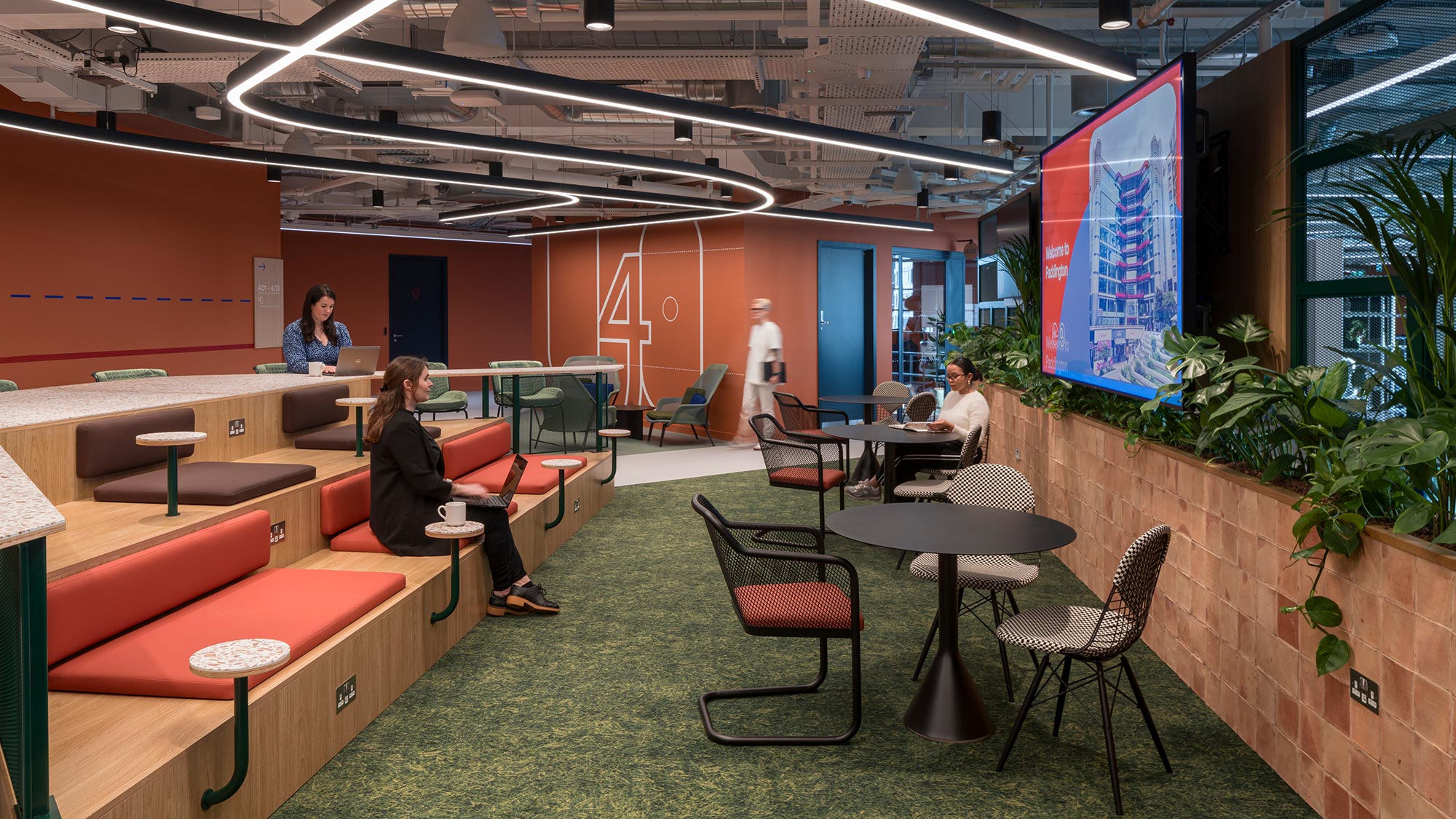 Virgin Media O2 Headquarters collaboration space