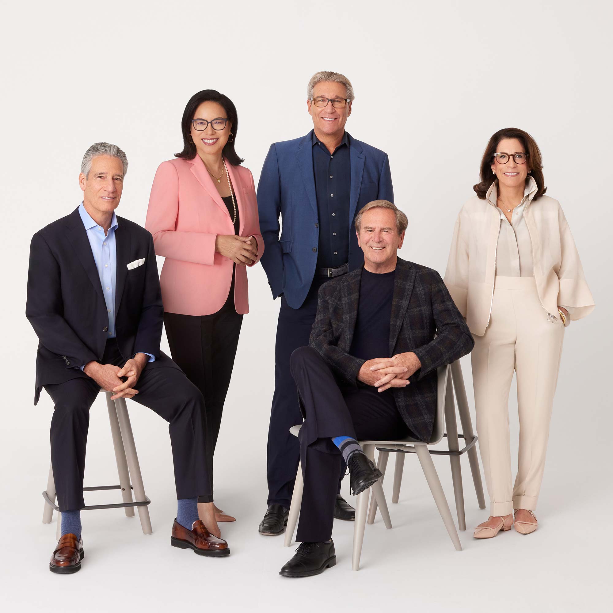 A group of people posing for a photo.