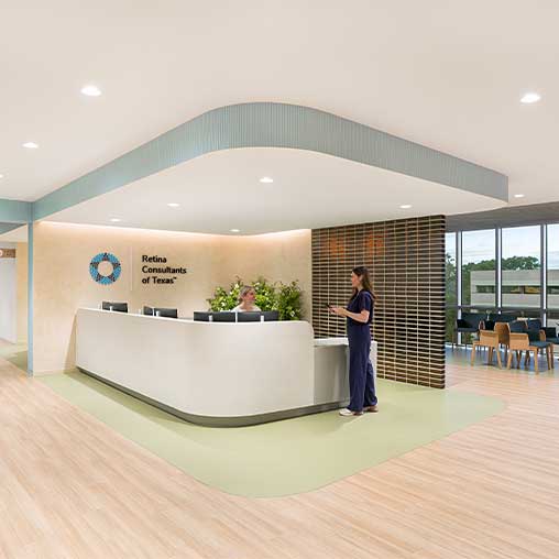 Retina Consultants of Texas The Woodlands reception